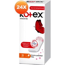 Kotex Ince Günlük Ped 18'li 24'lü Set