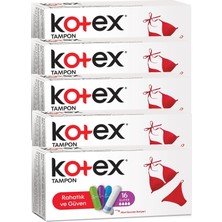 Kotex Tampon Süper 16'lı 5'li Set