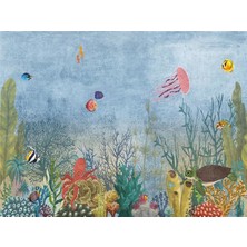 Eko Dekor Akvaryum Çocuk Odası Duvar Kağıdı Vinil