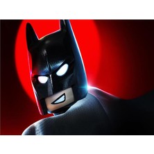 Eko Dekor Batman LEGO Çocuk Odası Duvar Kağıdı  Kanvas Tek Parca