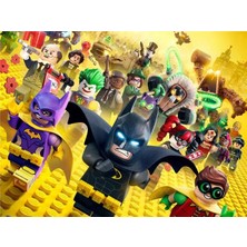 Eko Dekor Batman LEGO Çocuk Odası Duvar Kağıdı Vinil