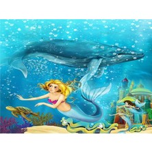 Eko Dekor Deniz Kızları Çocuk Odası Duvar Kağıdı Vinil