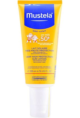 Mustela Spf 50+ Güneş Losyonu 200 ml + Mustela Hydra Bebe Body 100 ml