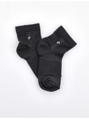 Semoor Erkek Kare Desen Yarım Konç Çorap Pamuklu (Penye) 3'lü