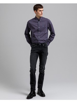 Gant Erkek Siyah Slim Fit Jean Pantolon 1000179.951