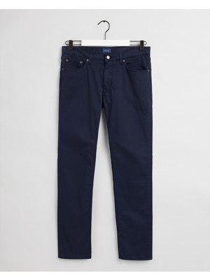 Gant Erkek Lacivert Slim Fit Pantolon 1000298.410