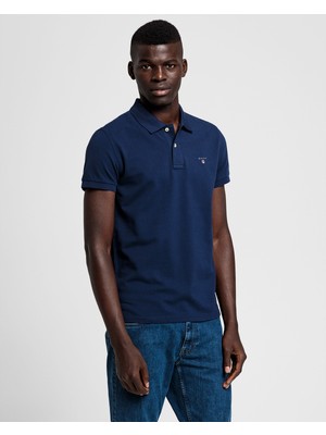 Gant Erkek Lacivert Slim Polo 2202.433