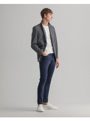 Gant Erkek Mavi Extra Slim Fit Pantolon 1000180.410