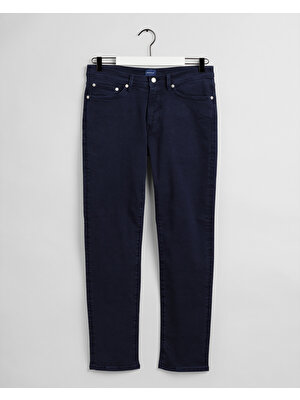 Gant Erkek Mavi Extra Slim Fit Pantolon