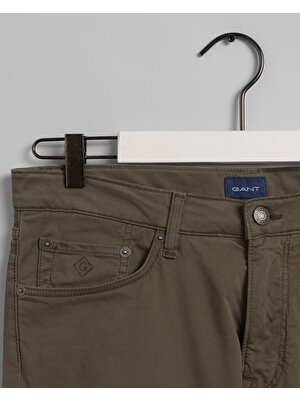 Gant Erkek Yeşil Slim Fit Pantolon 1000298.372