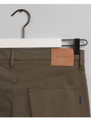 Gant Erkek Yeşil Slim Fit Pantolon 1000298.372