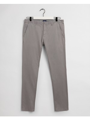 Gant Erkek Gri Extra Slim Fit Pantolon 1500183.46
