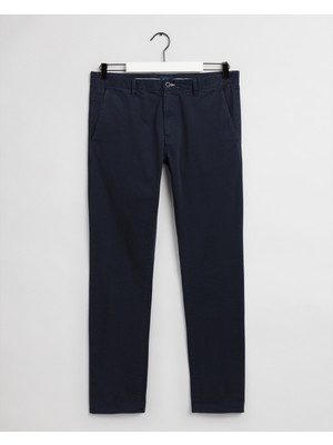 Gant Erkek Mavi Extra Slim Fit Pantolon 1500183.410