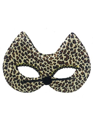 Niyet Parti - Leopar Desenli - Parti Gözlüğü - Maske