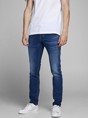 Jack & Jones 12175975_Jjiglenn Jjoriginal Ge 006 Düşük Bel Skinny Fit Düz Erkek Denim Pantolon