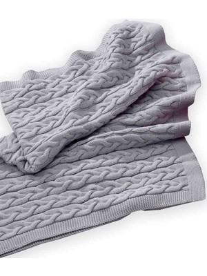 Ecocotton Baby Love  Pamuklu Bebek Örgü Battaniye
