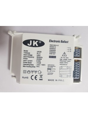 Jupiter JK226 2 x 26W Elektronik Balast JUPITER8699159005527