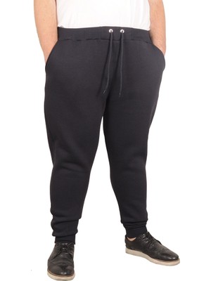 ModeXL Büyük Beden Erkek Eşofman Altı 3ip 20583 Lacivert