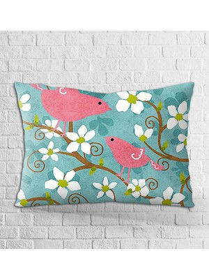 Cango Home Özel Tasarım Yastık Kırlent Kılıfı 377-3550