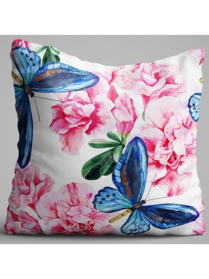 Cango Home Özel Tasarım Yastık Kırlent Kılıfı 472 - Çift Tarafı Baskılı