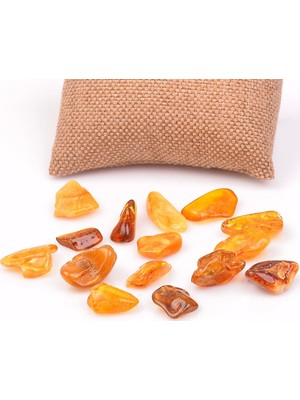 Taş Sandığı Küçük Boy Damla Kehribar Kütle