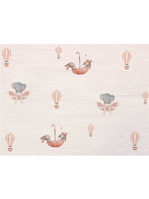 Eko Dekor Balon Görseli Çocuk Odası Duvar Kağıdı Vinil