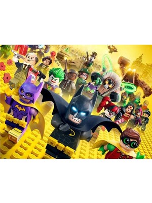 Eko Dekor Batman LEGO Çocuk Odası Duvar Kağıdı Vinil