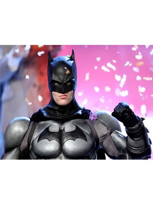 Eko Dekor Batman Çocuk Odası Duvar Kağıdı  Kanvas Tek Parca