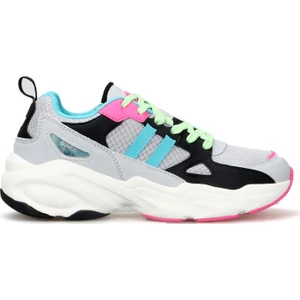 Hammer Jack Kadın Gri-Siyah Sneaker