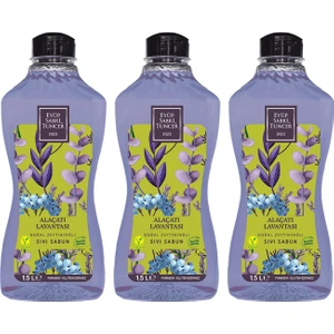 Eyüp Sabri Tuncer Alaçatı Lavantası Doğal Zeytinyağlı Sıvı Sabun 1,5 lt x 3 Adet