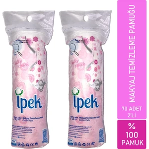 Ipek Makyaj Temizleme Pamuklu Pedi 70'li x 2