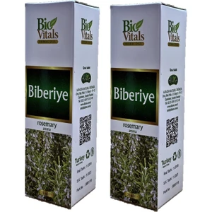 Bio Vitals Biberiye Yağı Yağı 20 ml 2 Adet