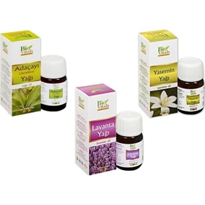 Bio Vitals Adaçayı - Lavanta - Yasemin Bitkisel Yağı