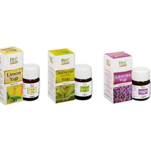 Bio Vitals Limon Yağı + Adaçayı Yağı + Lavanta Yağı