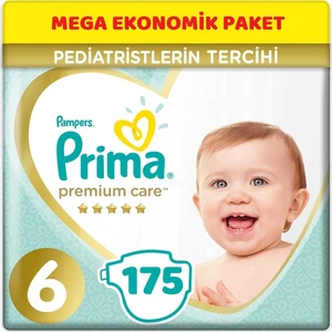 Premium Care Bebek Bezi Beden:6 (13+ Kg) Extra Large 175'LI