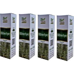 Bio Vitals Biberiye Yağı Yağı 20 ml 4 Adet