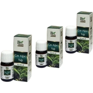 Bio Vitals Çay Ağacı Yağı 20 ml 3 Adet