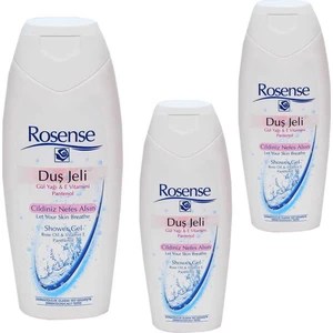 Gül Özlü Duş Jeli 400 ml x 3 Adet