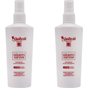 Gülbirlik (Rosense) %100 Doğal Gül Suyu Sprey 125ML x 2 Adet