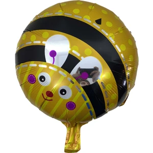 Arı Figürlü Folyo - Folyo Balon - 18 Inç - 5 ADET
