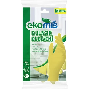 Bulaşık Yıkama  Eldiveni  M (Orta Boy) Sarı Renk