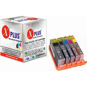 Xplus® Canon Pixma TS8252  PGI-580XL-CLI-581XL 5 Renk  Muadil Kartuş  Seti