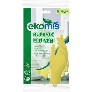 Bulaşık Yıkama Eldiveni S (Küçük Boy) Sarı Renk