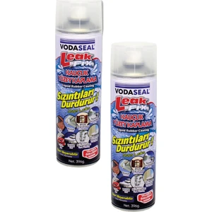 2''li Paket Leak Fix Su Geçirmez Sızdırmaz Sprey 396 gr Şeffaf