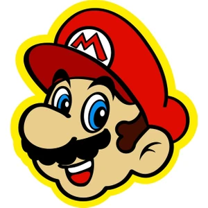 Sticker Atölyesi Super Mario Sticker - 23139