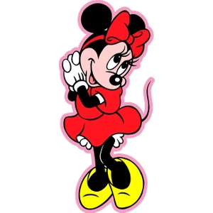 Sticker Atölyesi Minnie Mouse Sticker - 23141