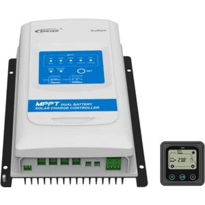 Epever Epsolar Duoracer Serisi 30 Amper Çift Akü Şarj Edebilen Mppt Solar Şarj Regülatörü