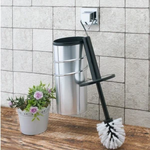Yapışkanlı Klozet Fırçası Krom EF094