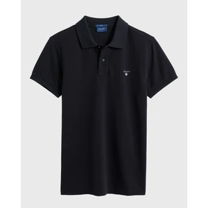 Erkek Siyah Slim Fit Pique Polo 2202.5