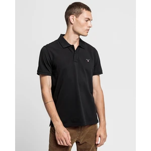 Erkek Siyah Regular Fit Pique Polo 2201.5